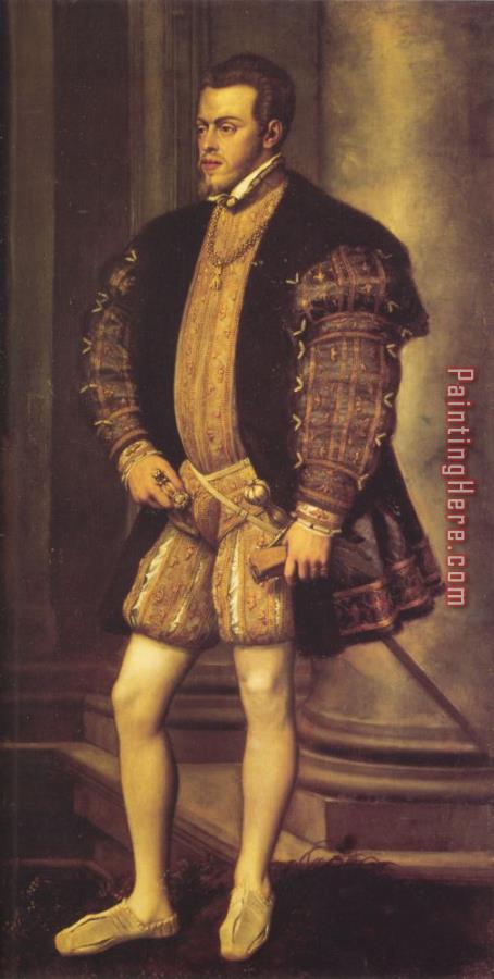 Titian Portrait of Philip II